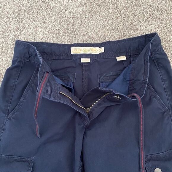 J. Crew Weathered Broken-In Chino Classic Twill Favorite Fit Cargo Pants Women 6 - Picture 3 of 9